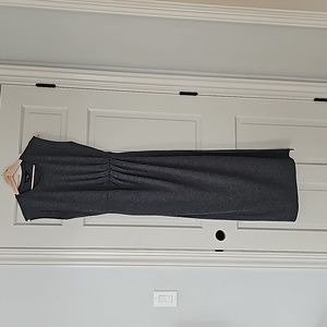 CLUB MONACO SIZE M gray maxi dress